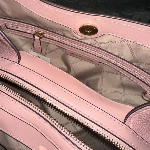 Michael Kors Molly Pink Shoulder Tote - Picture 9 of 12